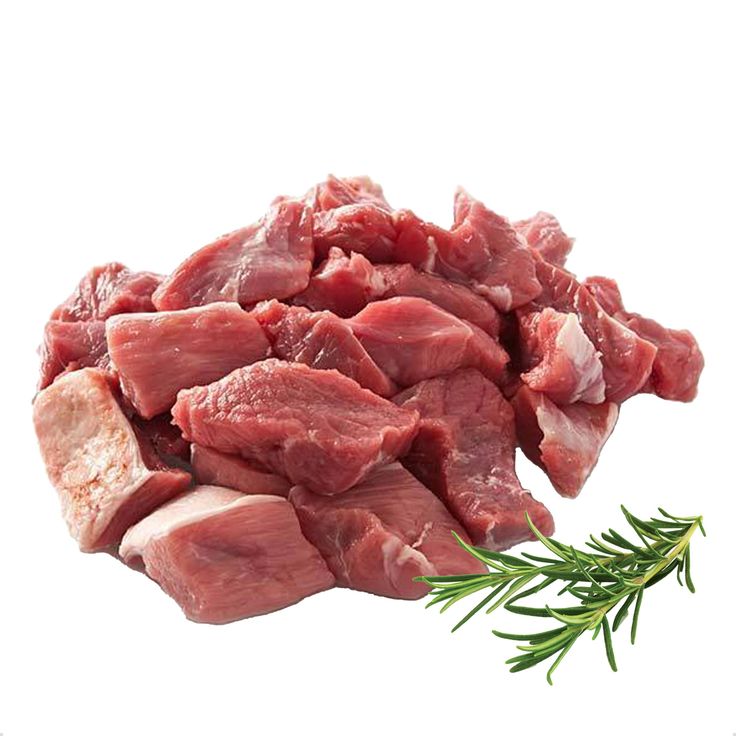 Diced lamb/kg