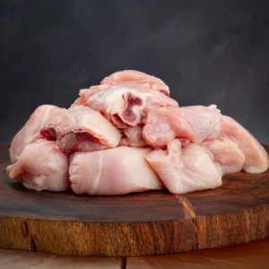 Diced chicken curry pieces bone in/kg