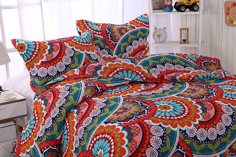 Bohemian Cormforter set: Queen Size