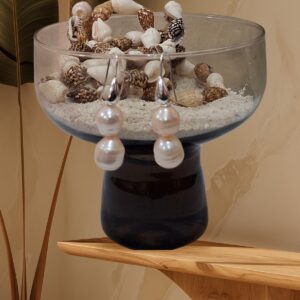 Peach Fresh Water Pearl Earings