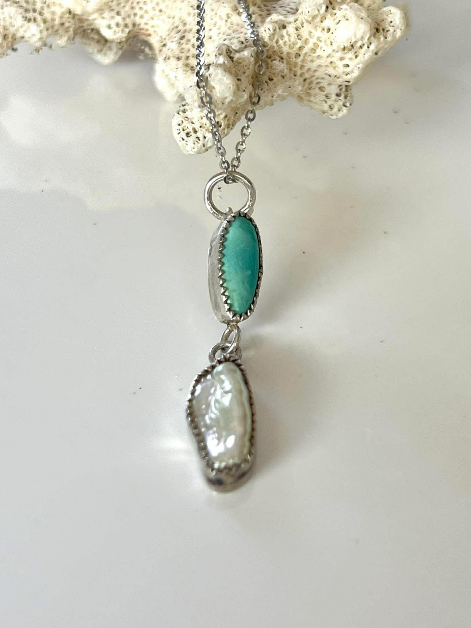 Pearl on a Silver Chain