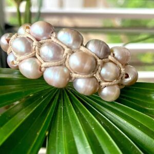 Baroque freshwater pearl bracelet