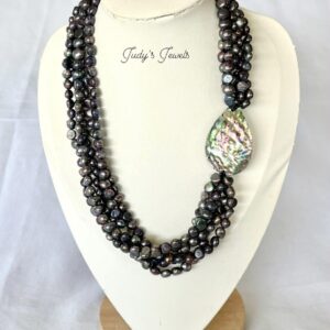 Abalone shell decorative piece